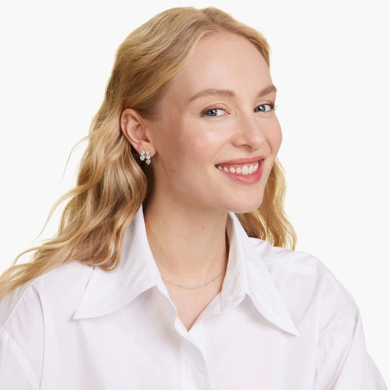 Fancy Bezel Earrings