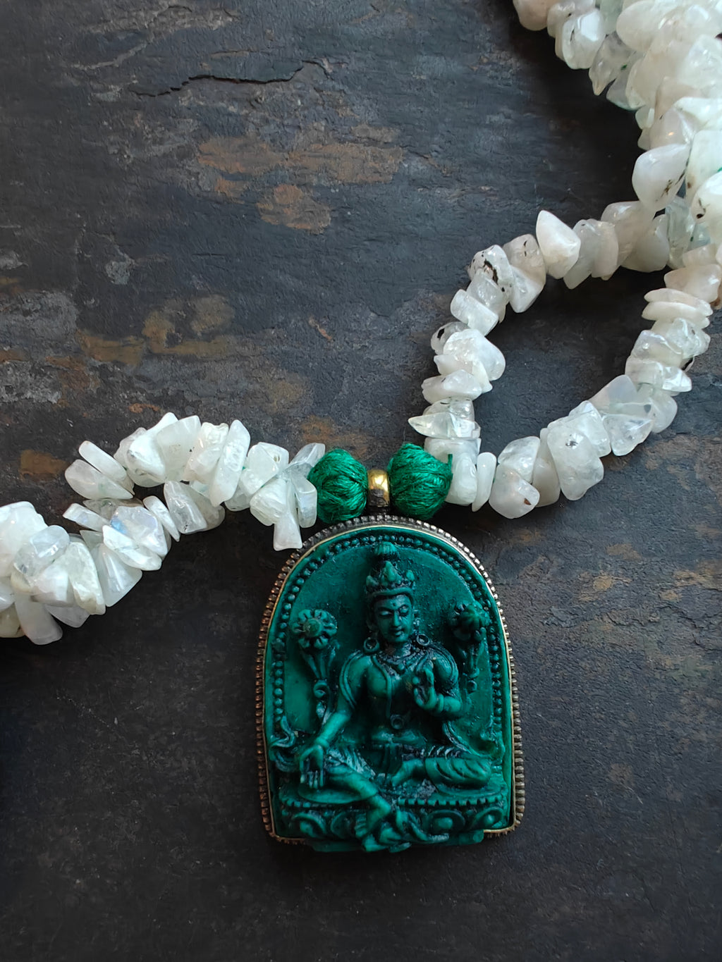 DIVINE ENLIGHTMENT (DARK GREEN THREAD)