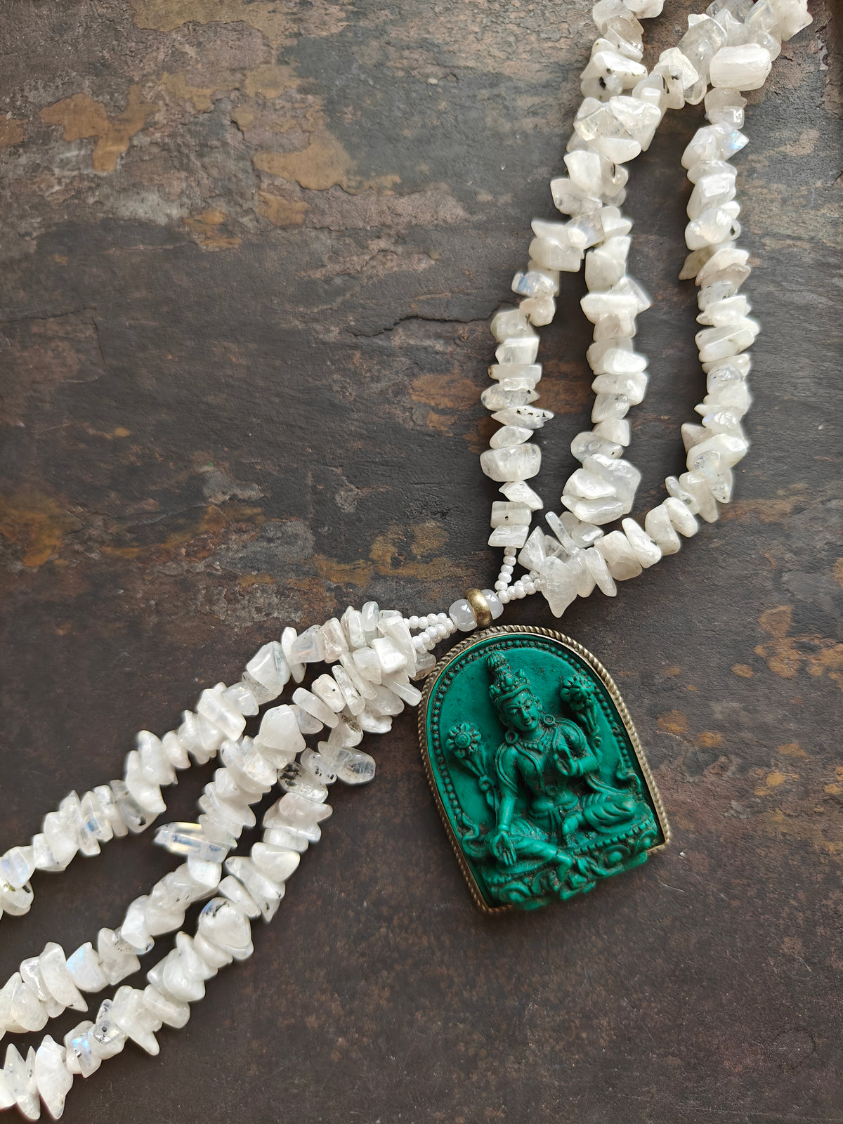 GREEN TARA (FULL WHITE)