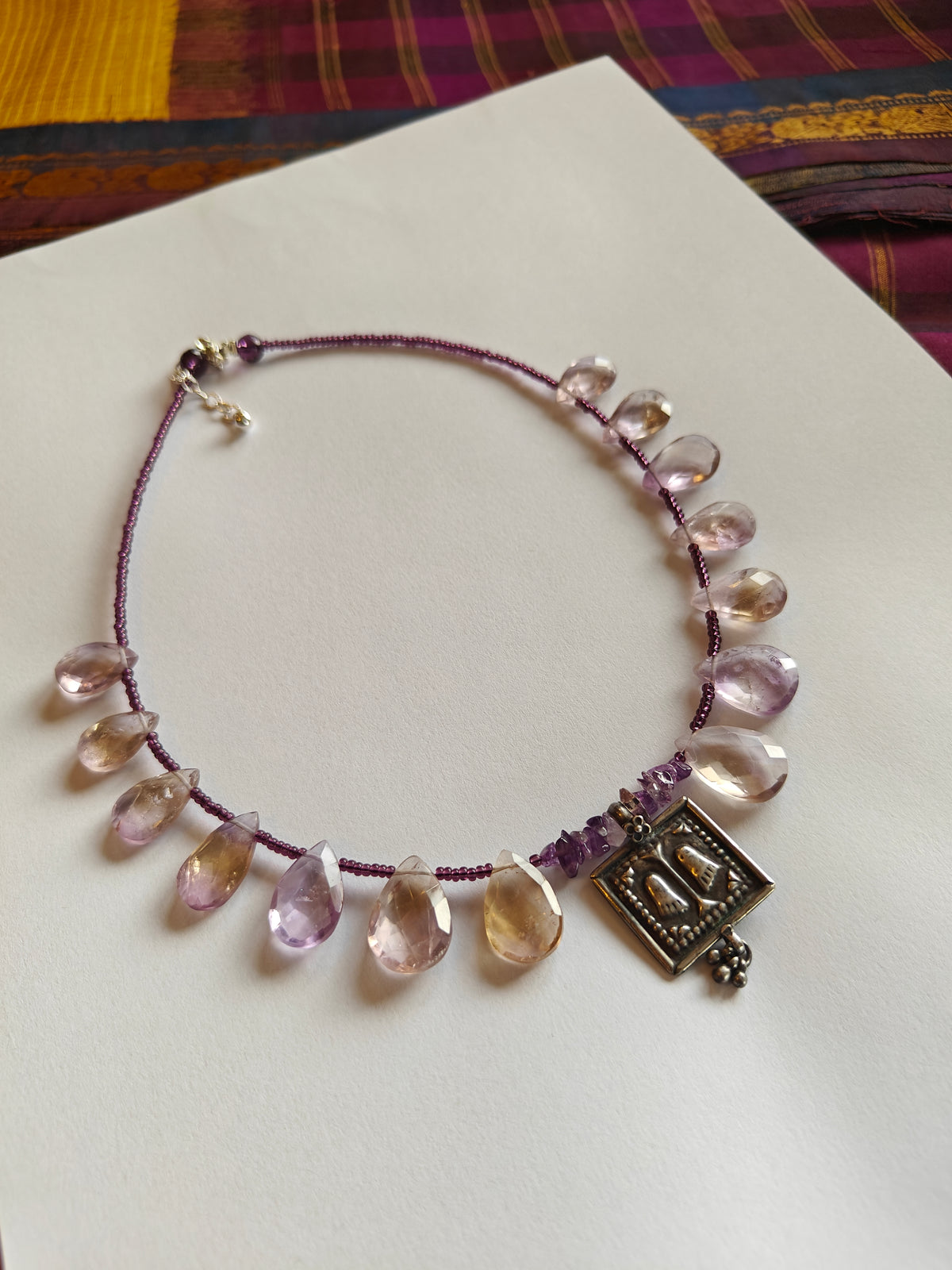 VISHNUPADA WITH AMETRINE