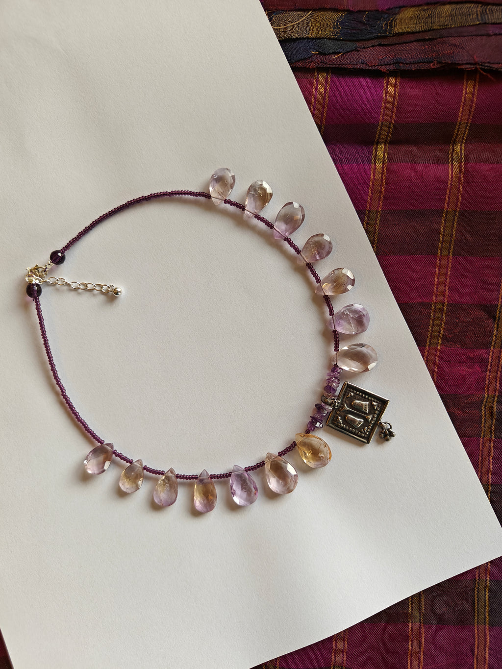 VISHNUPADA WITH AMETRINE