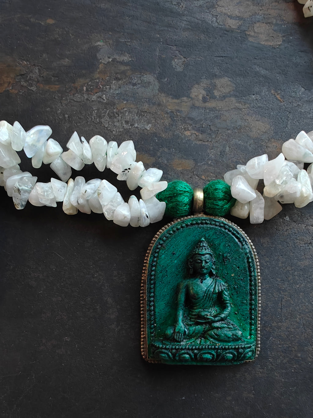 DIVINE ENLIGHTMENT (DARK GREEN THREAD)
